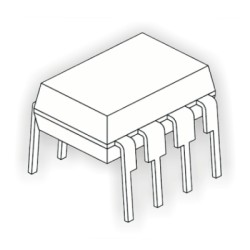 93C46N; EEPROM 128*8 OR 64*16 TS. DIP8
