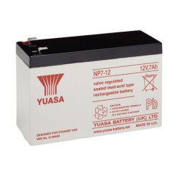NP7-12L; Re-battery: acid-lead; 12V; 7Ah; AGM; maintenance-free; YUASA