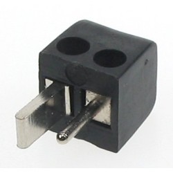 ASC.S.LEN.MEL; AS spraudnis leņķī, melns skrūvējams