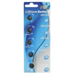 CR1225; Battery: lithium; 3V; CR1225,coin; Ø12x2.5mm; 48mAh; RENATA