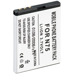 BNON75.L; 700mAh Li-ion Nokia N75, 2600 classic ak. BL-5BT