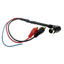 ; Aux adapter; RCA; Audi,Seat,Škoda,VW; 1m; 4CARMEDIA