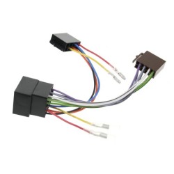 ; ISO socket x2,ISO plug x2,supply wires; PIN: 13(5+8); Opel,VW; 4CARMEDIA