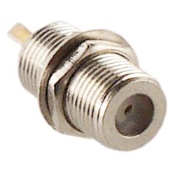 FC-003; F ligzda panelī montējama, skrūv.no aizmugures