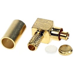 MCC.RG174.S.LEN; MC Card spraudnis leņķī GOLD Crimp RG174,316