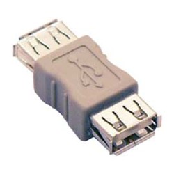 50293; Adapter; USB 2.0; USB A socket,both sides; Goobay