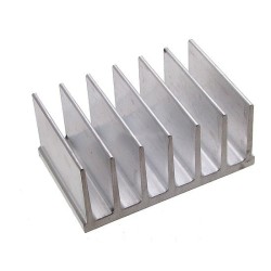 ; Heatsink: extruded; grilled; L: 100mm; W: 78mm; H: 35mm; aluminium; STONECOLD