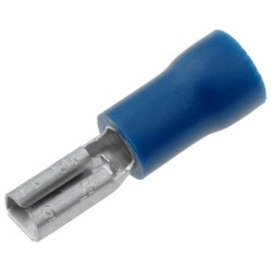 ST-002/B; Terminal: flat; 2.8mm; 0.5mm; female; 1.5÷2.5mm2; crimped; blue; NINIGI