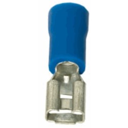 ST-004/B; Terminal: flat; 4.8mm; 0.5mm; female; 1.5÷2.5mm2; crimped; blue; NINIGI