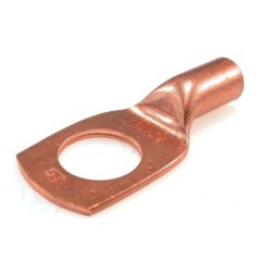 KM16/8; Ring tube terminal; M8; 16mm2; crimped; for cable; L: 27.5mm; ERGOM