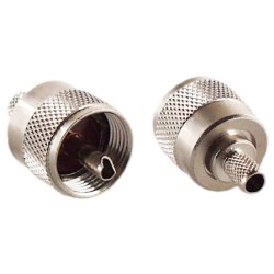 UC-001/1; UHF spraudnis (uzpresējams) RG59 kabelim