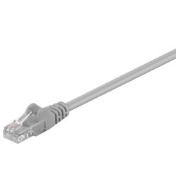 DK-1512-020; Patch cord; U/UTP; 5e; stranded; Cu; PVC; grey; 2m; DIGITUS