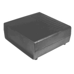 Z17W; Enclosure: with panel; vented; X: 218mm; Y: 237mm; Z: 92mm; black; KRADEX