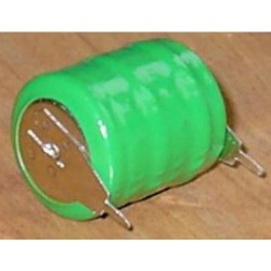 ; Re-battery: Ni-MH; 3.6V; 80mAh; 2pin; Ø16x18mm; Temp: -20÷65°C; JJJ