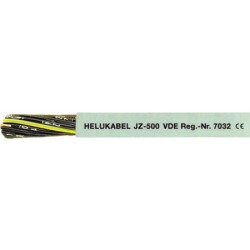 10100; Wire; JZ-500; 8G1,5mm2; unshielded; 300/500V; PVC; Cu; stranded; HELUKABEL