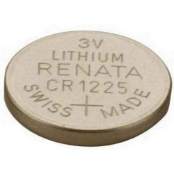 CR1225 B1; Battery: lithium; 3V; CR1225,coin; Batt.no: 1; Ø12x2.52mm; 48mAh; RENATA