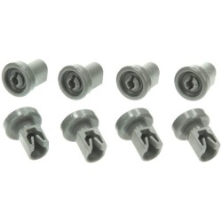 W2-044A04; Roleri atvilknēm trauku mazgājamai maš.D=24mm 8gab. 50286967000 AEG