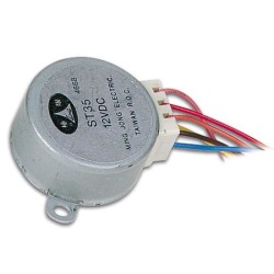 MOTS2; STEPPER MOTOR 12VDC 60mA (ANGLE 7.5° / 48 STEPS)