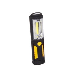 LUKLEDCAR.EWL1; LED lampa magn./āķis 3W COB 100lm un 5xLED bez bat. 3xAA 1.5V  