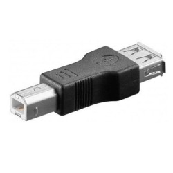 50291; Adapter; USB 2.0; USB A socket,USB B plug; Goobay