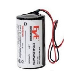 ER 34615 FL; Battery: lithium; 3.6V; D; 150mm leads; Ø32.9x61.5mm; 19000mAh; EVE BATTERY CO.