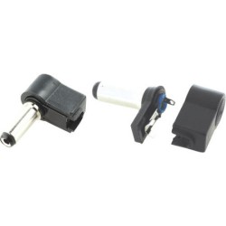 ; Plug; DC supply; female; 5,5/2,1mm; 5.5mm; 2.1mm; for cable; 14mm; 