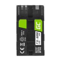 CB75 : Bateria Green Cell ® BP-80 BP-941 BP-945 do Canon DM-XL1, ES5000, XL1 7.2V 6000mAh; Green Cell