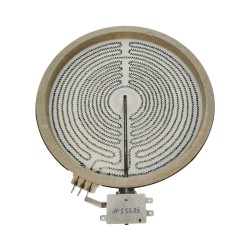 W4-40A02/E; Keramiskais sildelements 210mm 2100W 230V pieslēgums ar enerģijas regulātoru