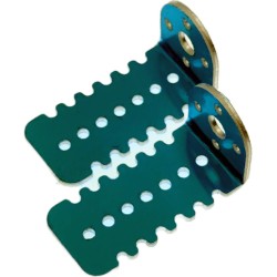 MOTBP.PRE2676; Pololu Metal Gearmotor Bracket Pair 25mm