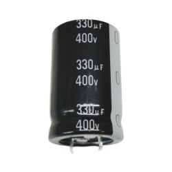 330/400LG2540; 330uF 400V 25x40 LG NICHICON SNAP-IN LGG2G331MELA40