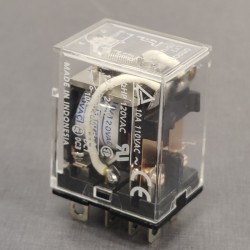 LY2 110/120VAC; Relay: electromagnetic; DPDT; Ucoil: 120VAC; 10A/110VAC; 10A/24VDC; OMRON