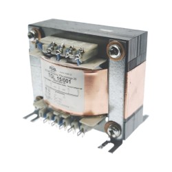 TGL 15/001; Transformer: speaker; 15VA; Sec.winding imped: 8Ω; 0.02÷20kHz; INDEL