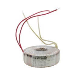 TST 100/007; Transformer: toroidal; 100VA; 230VAC; 17V; 5.88A; 1.1kg; Ø: 97mm; INDEL