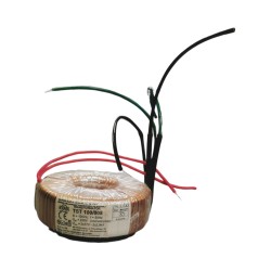 TST 100/008 TST - toroidal mains transformers  (with mounting - metal plate and 2 rubbers)  Primary: 230V Secondary: 2x17V-2,94A Core: toroidalny