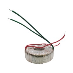 TST 100/033; Transformer: toroidal; 100VA; 230VAC; 10V; 10A; 1.1kg; Leads: cables; INDEL