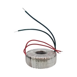 TST 100/067; Transformer: toroidal; 100VA; 230VAC; 15V; 6.66A; 1.1kg; Ø: 97mm; INDEL
