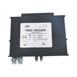 TMBZ 160/005M; Transformer: encapsulated; 160VA; 400VAC; 230V; 0.69A; 1.8kg; INDEL