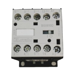 11BG0610D110; Contactor: 3-pole; NO x3; Auxiliary contacts: NO; 110VDC; 6A; DIN; LOVATO ELECTRIC