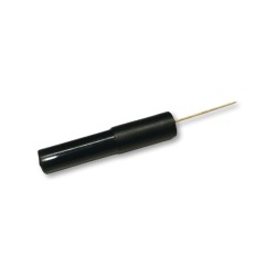 ADA35/NEEDLE0.6-SW; Test probe; 1A; 70V; black; Tip diameter: 0.6mm; Socket size: 4mm; ELECTRO-PJP