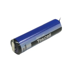 ER14500PF/1X1; Battery: lithium; 3.6V; AA; for PCB; Ø14.3x49.5mm; 2400mAh; TEKCELL
