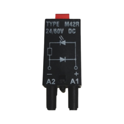 M42R; Module protecting; Mounting: socket; Indication: LED; Colour: red; RELPOL