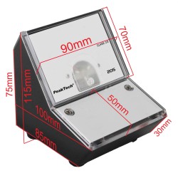 P205-01; Meter: table; I DC: 0,1u÷50uA; 2%; Display: analogue; 2kΩ; PEAKTECH