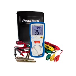 P2700; Meter: grounding resistance; double LCD; R range: 0÷200kΩ; PEAKTECH