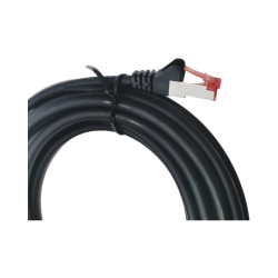 68700; Patch cord; S/FTP; 6; stranded; Cu; LSZH; black; 5m; halogen free; Goobay