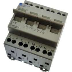 SPMP4P40; Module: mains-generator switch; Poles: 4; 240/415VAC; 40A; IP20; SPAMEL
