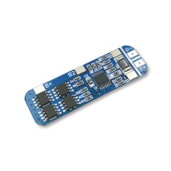 OKY3602: Batteries - holders;PCB protection; Li-Ion; 50x21mm; Temp: -40÷50°C; Ifsm: 10A; 12.6VDC