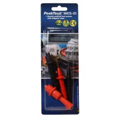MKS-10: Test Leads - Sets with Accessories;Test acces: set of test leads; 10A; black,red