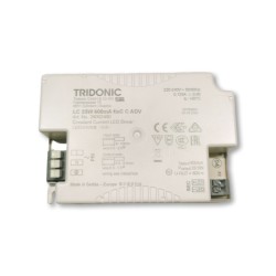 LC 25W 600MA FIXC C ADV: LED Power Supplies;Power supply: switched-mode; LED; 25W; 21.4÷44VDC; 600mA; IP20