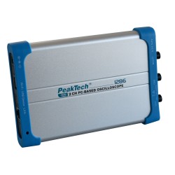 P 1286; PC connected oscilloscope; 100MHz; Ch: 2; 10Mpts; 500Msps; ≤3.5ns; PEAKTECH; PKT-P1286