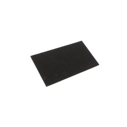 038-0100; Conductive foam; ESD; L: 127mm; W: 228mm; Thk: 6mm; black; ANTISTAT